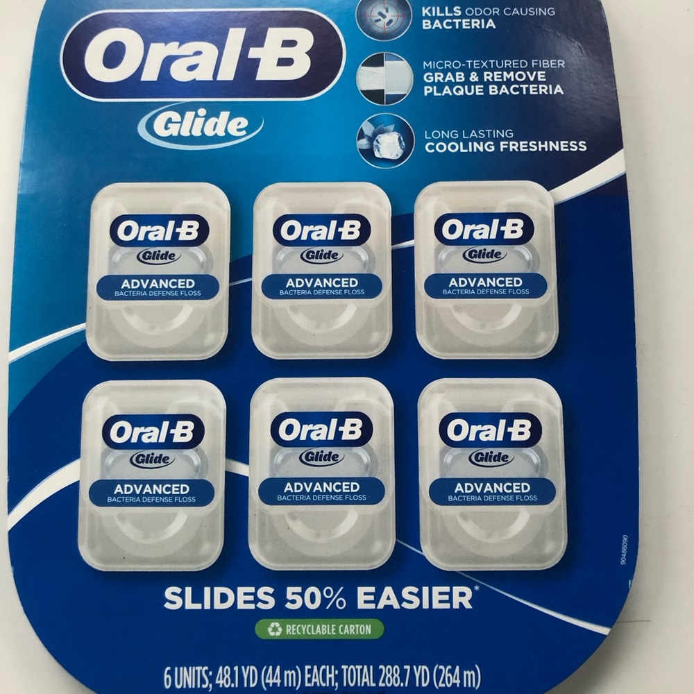 Oral-B Glide Advanced 6-pack floss